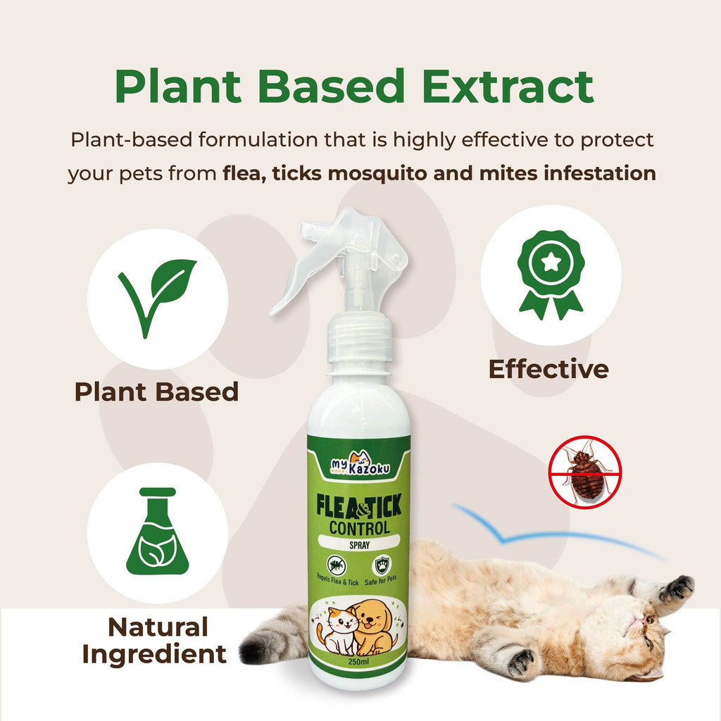 Mykazoku Flea & Tick Control Spray *250ML