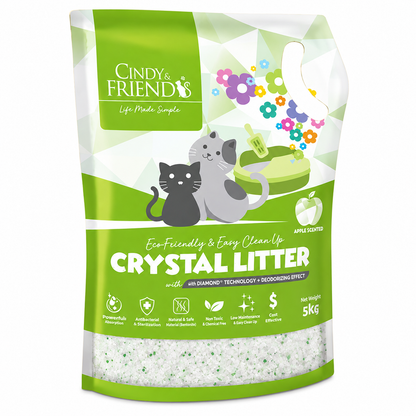 Cindy & Friend's Crystal Litter