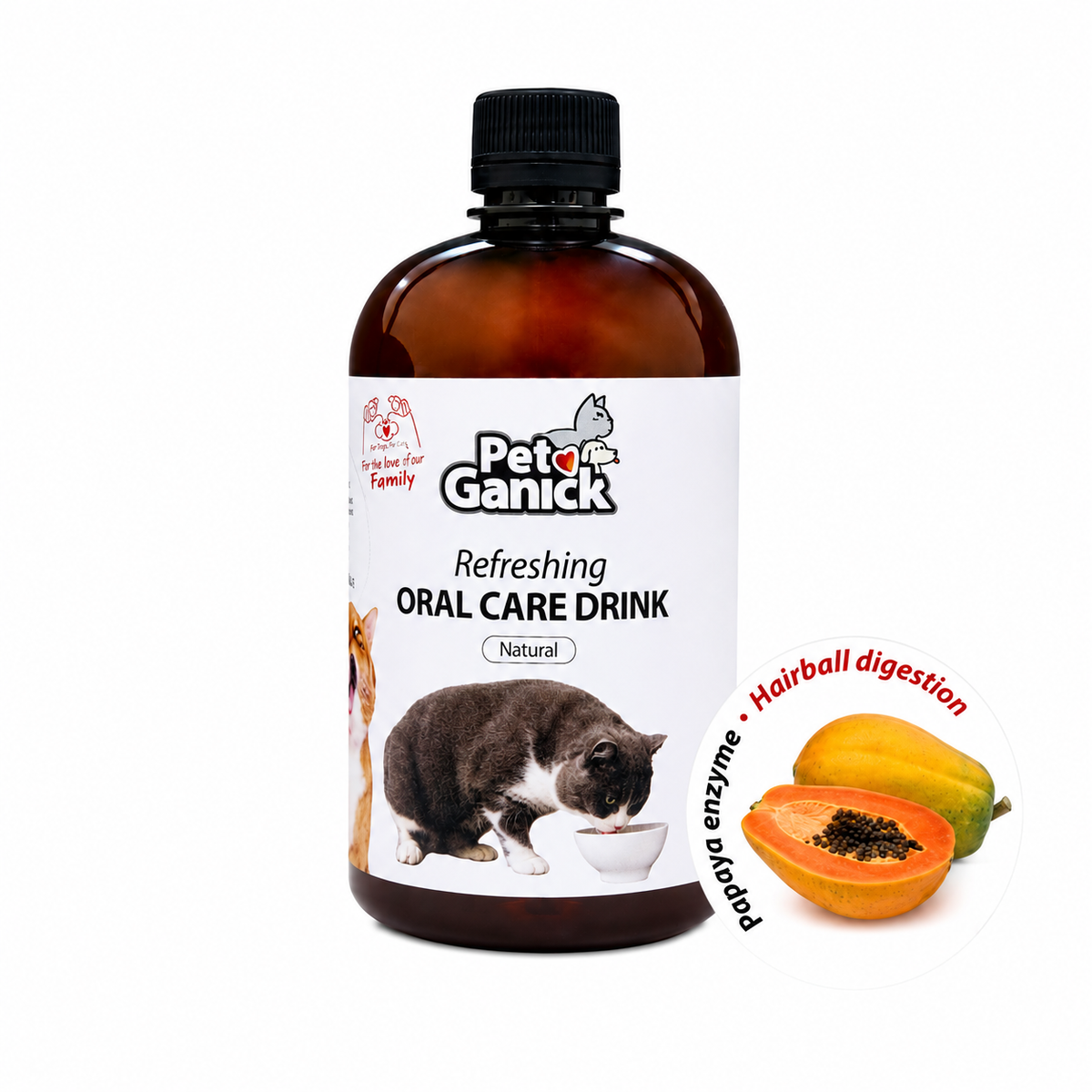 Pet Ganick Refreshing Oral Care Drink *500ML