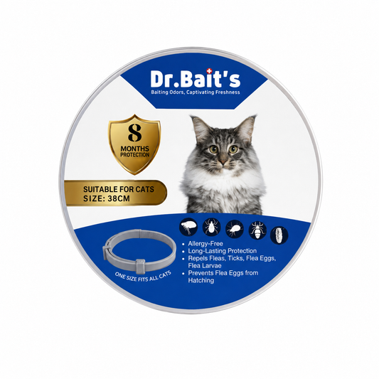 Dr.Bait's Anti-Flea & Tick Collar For Cat