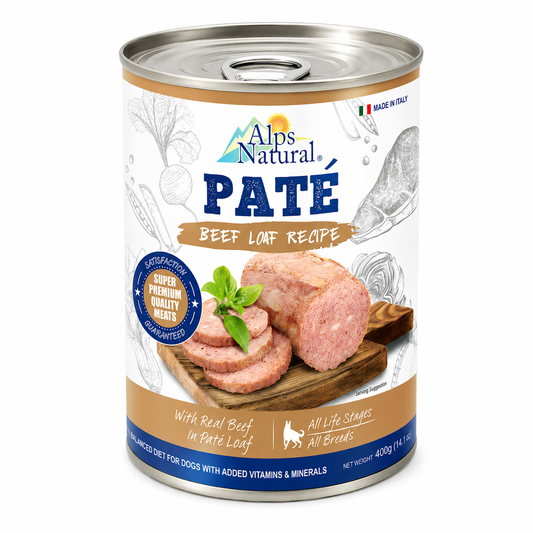Alps Natural Pate Loaf Dog Food *400G
