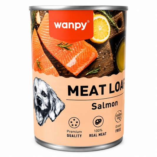 Wanpy Meat Loaf Dog Food *375G