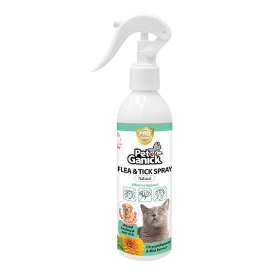 Pet Ganick Flea & Tick Spray *225ML