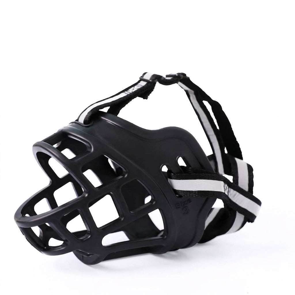 Plastic Adjustable Dog Muzzle Anti-Bite Protection (For Dog)