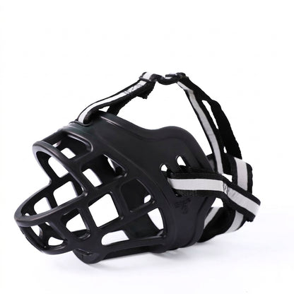 Plastic Adjustable Dog Muzzle Anti-Bite Protection (For Dog)