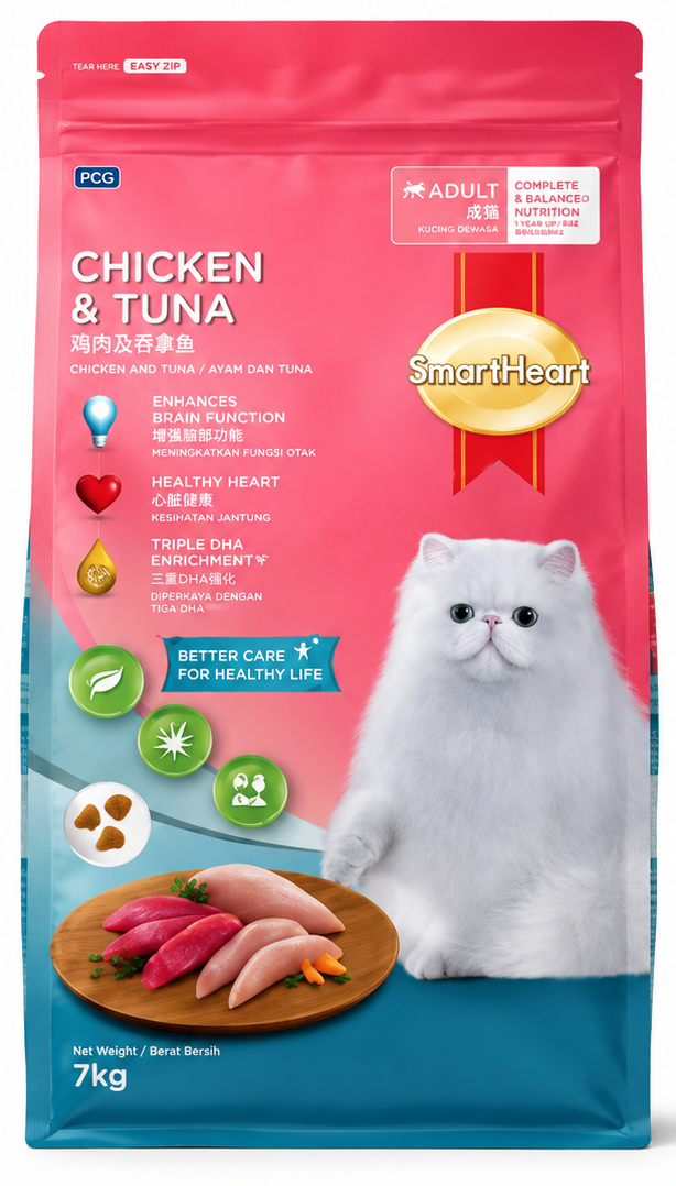 SMART HEART ADULT CAT FOOD *7KG