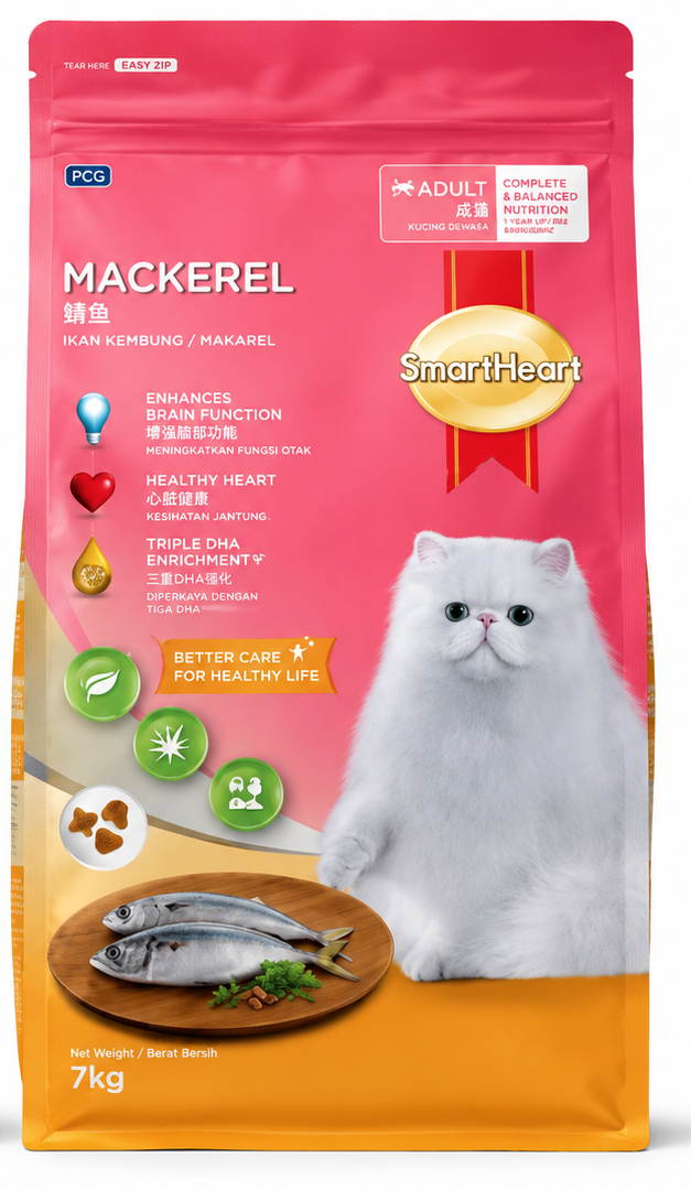 SMART HEART ADULT CAT FOOD *7KG