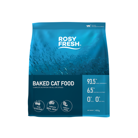 Rosy Fresh Baked Cat Food for All Life Stages - Fish Formula